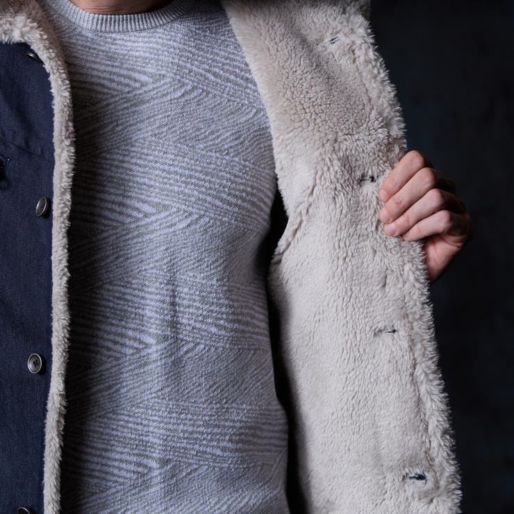 裏ボアムートン風スタンドブルゾン | NICOLE | 詳細画像14 