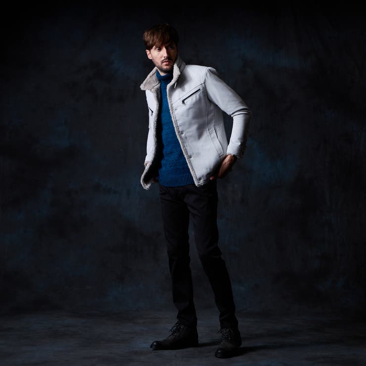 裏ボアムートン風スタンドブルゾン | NICOLE | 詳細画像2 