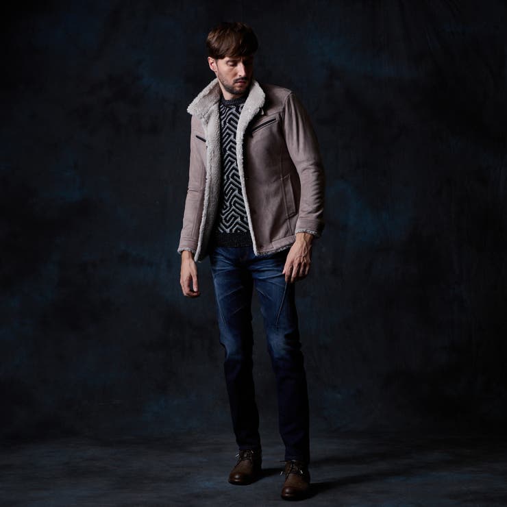 裏ボアムートン風スタンドブルゾン | NICOLE | 詳細画像5 