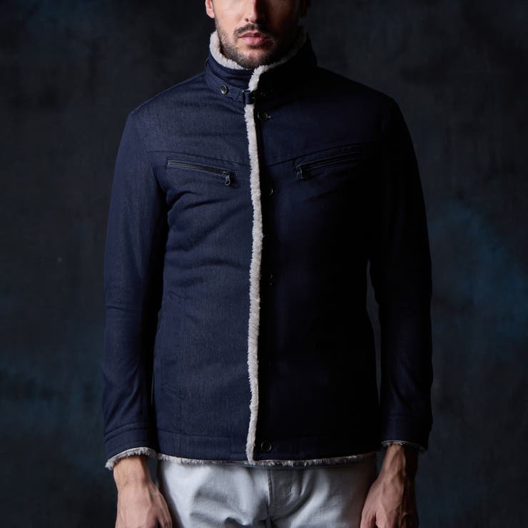 裏ボアムートン風スタンドブルゾン | NICOLE | 詳細画像6 