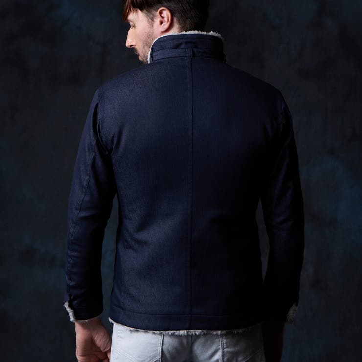 裏ボアムートン風スタンドブルゾン | NICOLE | 詳細画像9 