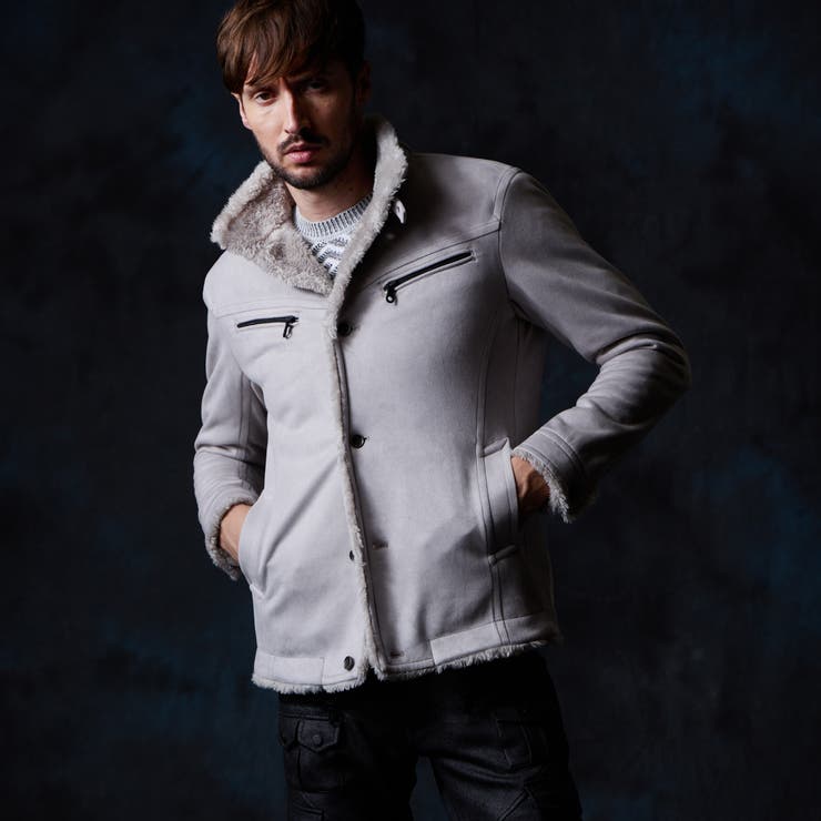 91その他2 | 裏ボアムートン風スタンドブルゾン | NICOLE