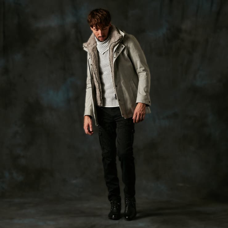 フード着脱２WAYスタンドコート | NICOLE | 詳細画像2 