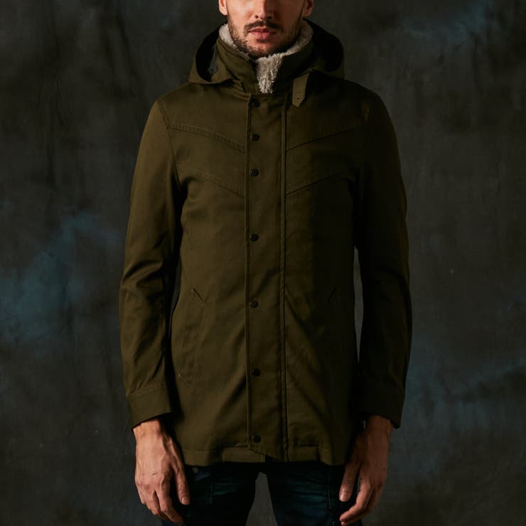 フード着脱２WAYスタンドコート | NICOLE | 詳細画像8 