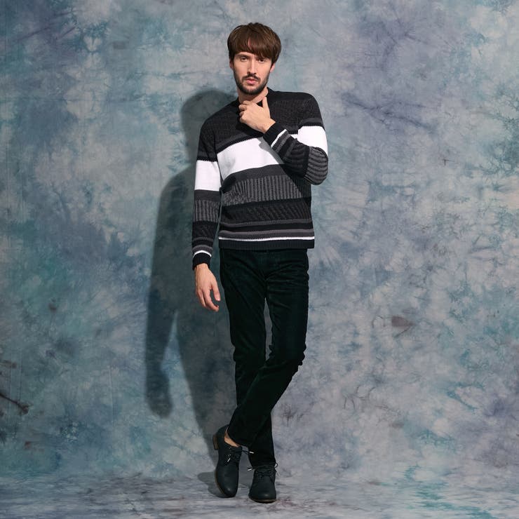 フロッキープリントデニムパンツ | NICOLE | 詳細画像3 