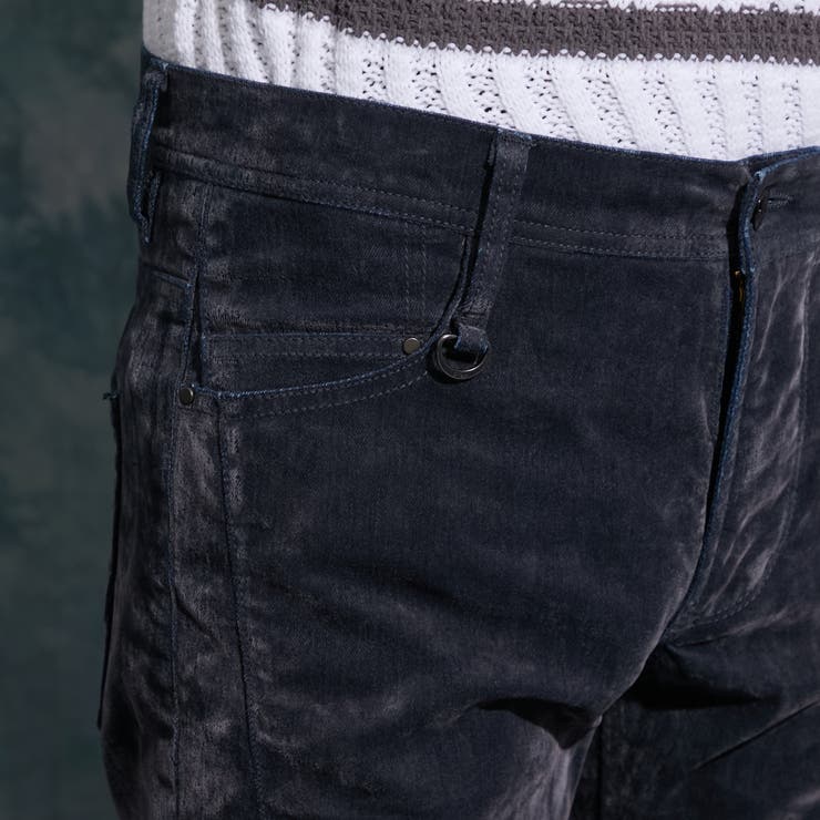 フロッキープリントデニムパンツ | NICOLE | 詳細画像7 