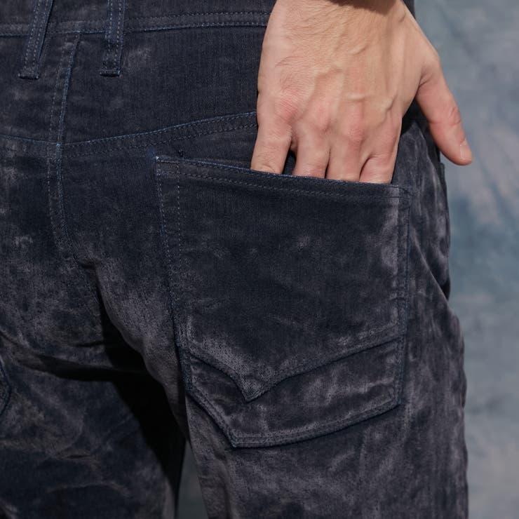 フロッキープリントデニムパンツ | NICOLE | 詳細画像8 