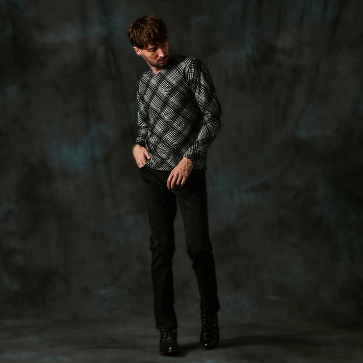 ヨコクロサテンストレッチ裏起毛パンツ | NICOLE | 詳細画像4 