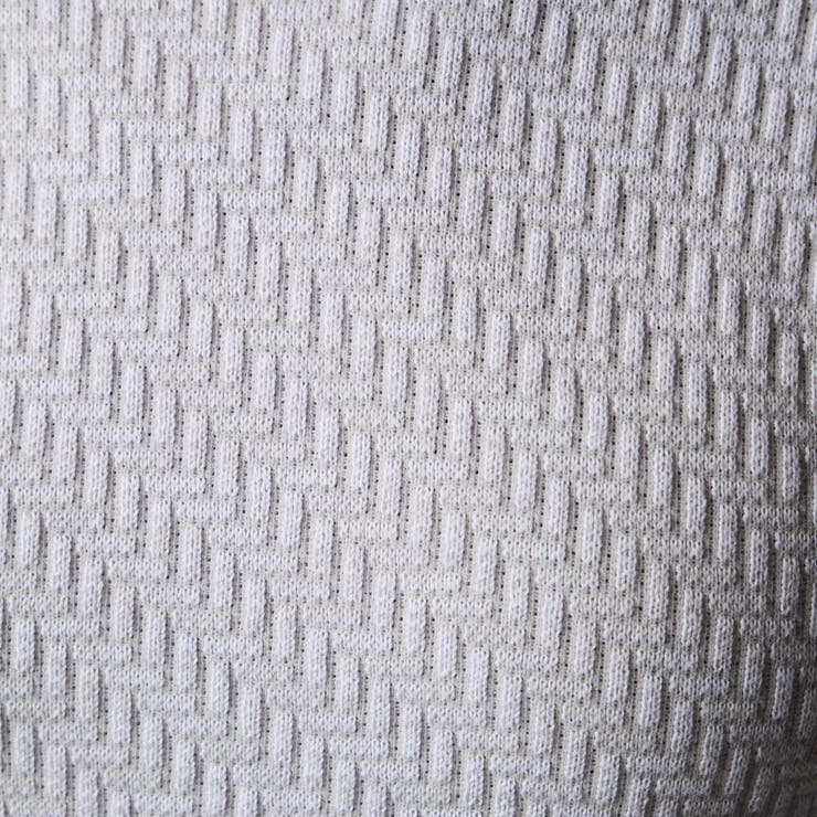 幾何学柄引き揃えＪＱクルーネックニット | NICOLE | 詳細画像11 