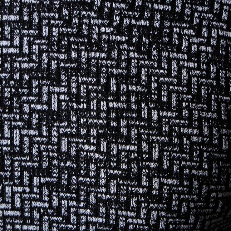 幾何学柄引き揃えＪＱクルーネックニット | NICOLE | 詳細画像14 