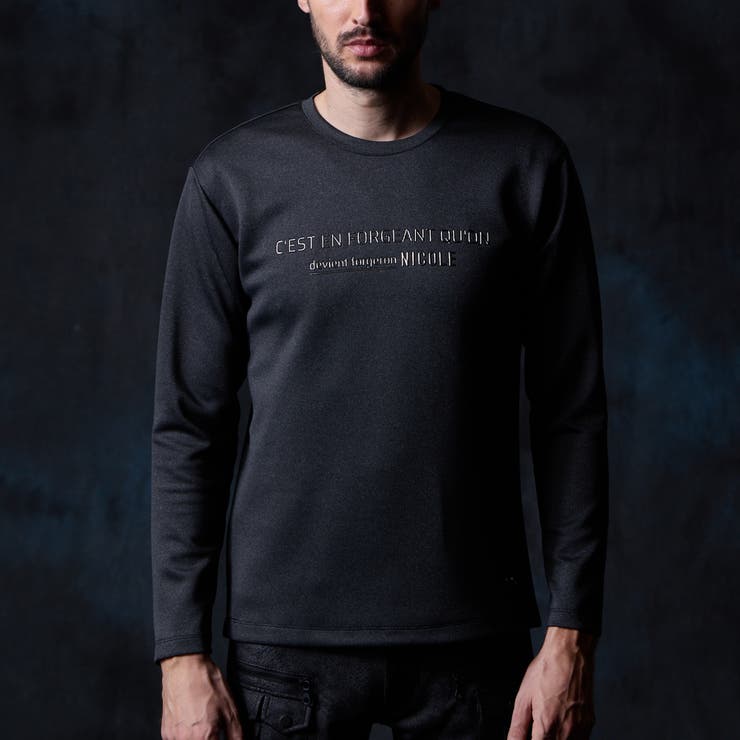 ストレッチポンチジェルプリント長袖Ｔシャツ | NICOLE | 詳細画像7 