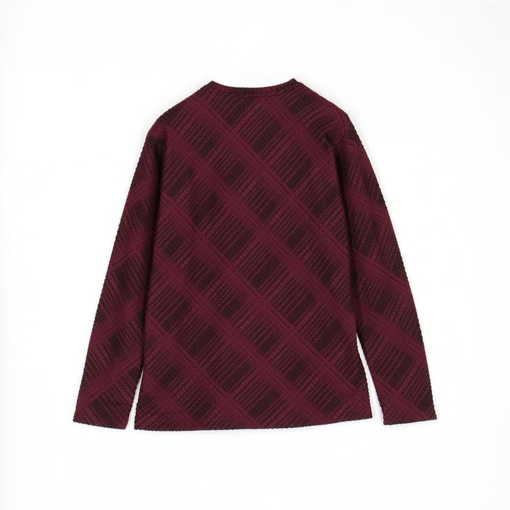 ブリスターチェックJQＶネックプルオーバー | NICOLE | 詳細画像16 