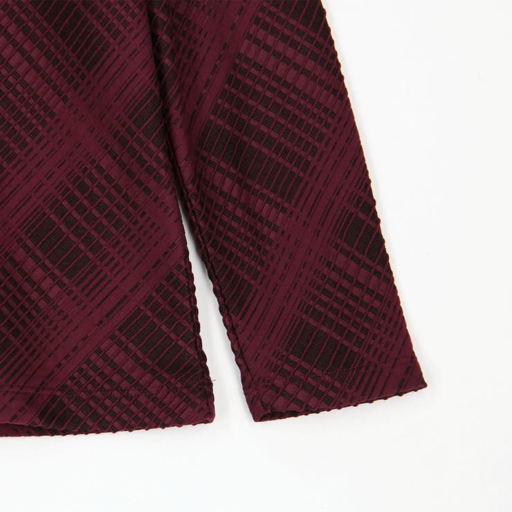 ブリスターチェックJQＶネックプルオーバー | NICOLE | 詳細画像18 