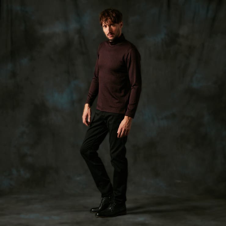 ブリスターストライプJQモックネックプルオーバー | NICOLE | 詳細画像13 