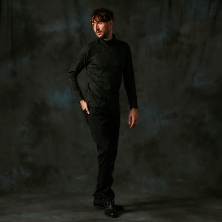 ブリスターストライプJQモックネックプルオーバー | NICOLE | 詳細画像14 