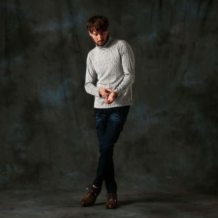 ブリスターストライプJQモックネックプルオーバー | NICOLE | 詳細画像16 