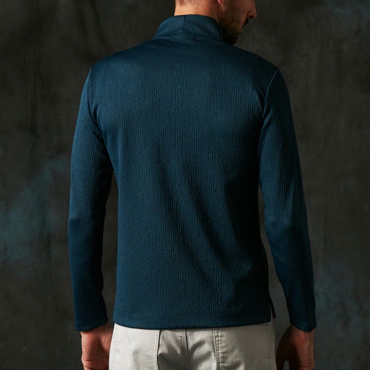 ブリスターストライプJQモックネックプルオーバー | NICOLE | 詳細画像19 