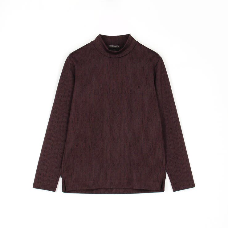 ブリスターストライプJQモックネックプルオーバー | NICOLE | 詳細画像2 