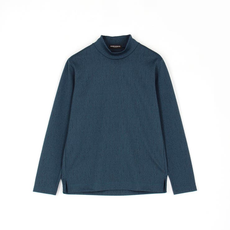 ブリスターストライプJQモックネックプルオーバー | NICOLE | 詳細画像4 