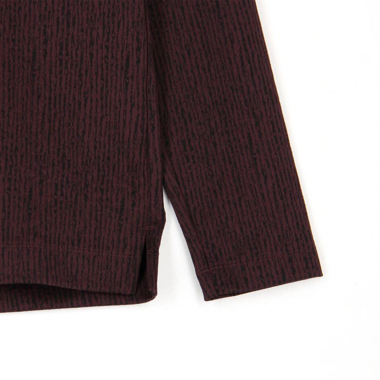 ブリスターストライプJQモックネックプルオーバー | NICOLE | 詳細画像8 