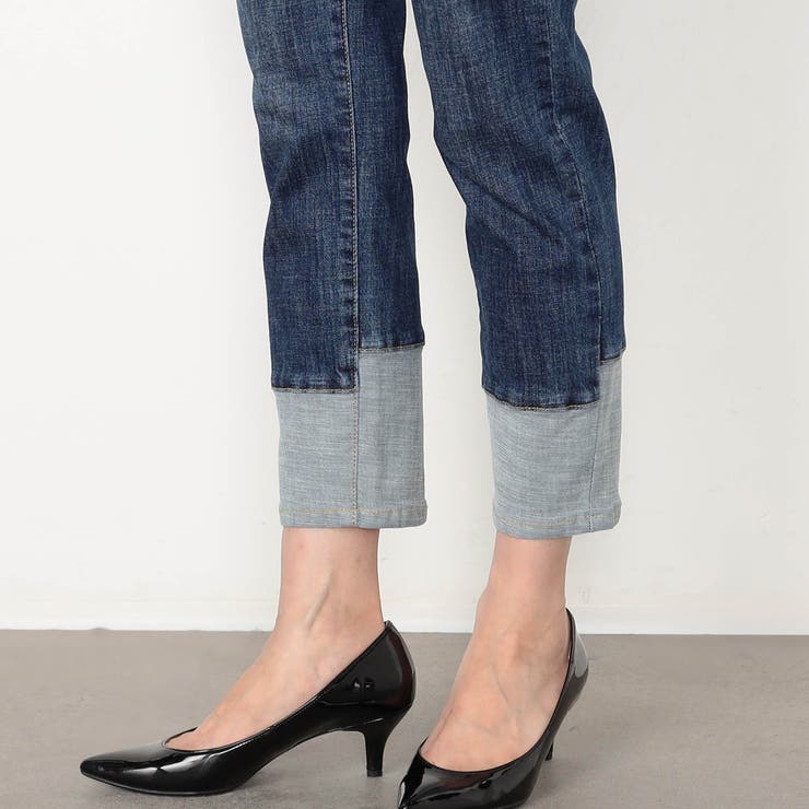 【WALDO】裾切り替えボーイフレンドデニム | NICOLE | 詳細画像9 