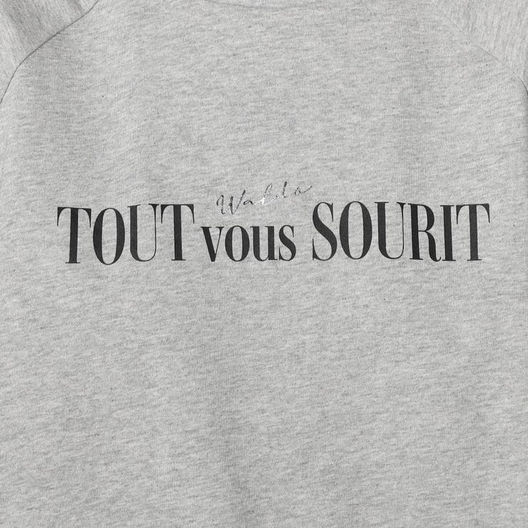 【WALDO】箔入りロゴロングＴシャツ | NICOLE | 詳細画像12 