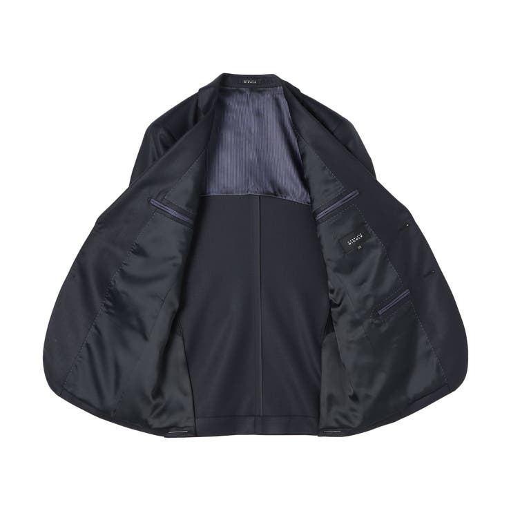 ブライトウール 2つ釦シングル スーツ | NICOLE | 詳細画像10 