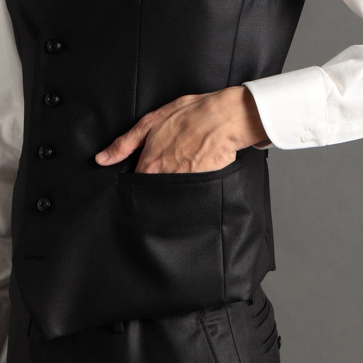 ブライトウール リバーシブルジレ | NICOLE | 詳細画像8 