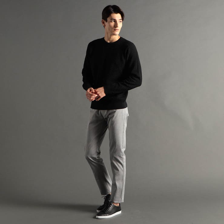 ストレッチ ヘリンボンパンツ | NICOLE | 詳細画像4 