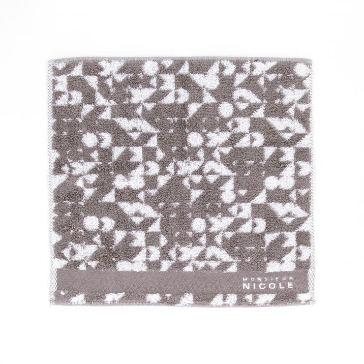 ジオメトリック 今治ハンドタオル | NICOLE | 詳細画像1 