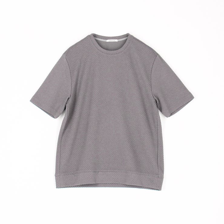 ジオメトリックブリスタージャカード クルーネックTシャツ | NICOLE | 詳細画像19 