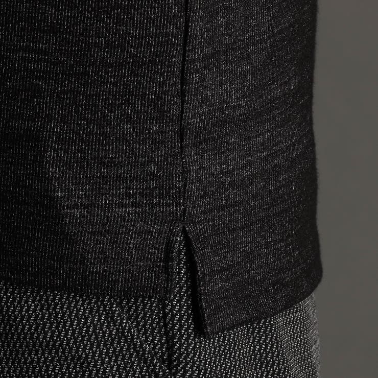 メランジダブルフェイス スタンドジッププルオーバー | NICOLE | 詳細画像10 