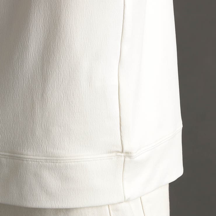 メランジジャカード スタンドジッププルオーバー | NICOLE | 詳細画像10 