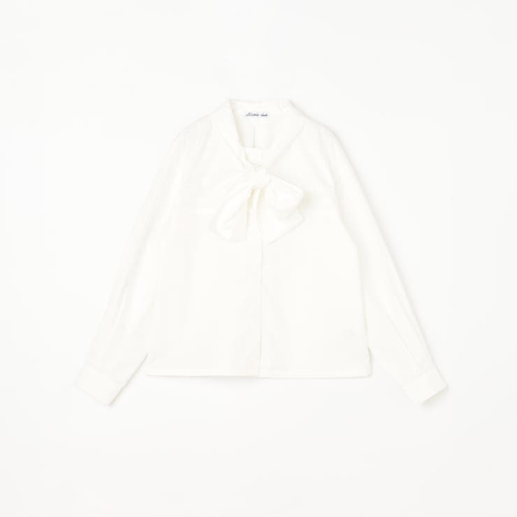 フロントタックボウタイブラウス | NICOLE | 詳細画像2 