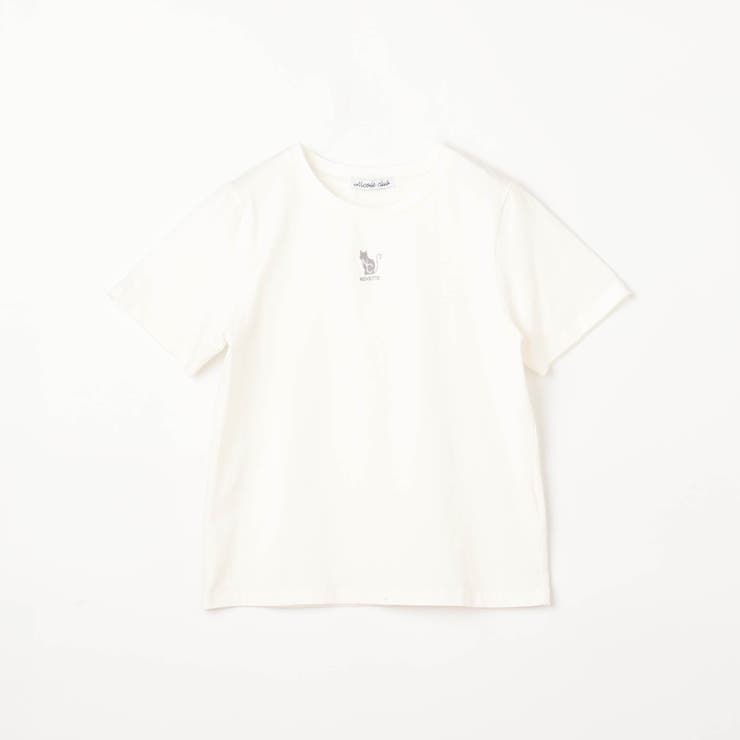 ネコ刺繍Tシャツ | NICOLE | 詳細画像2 