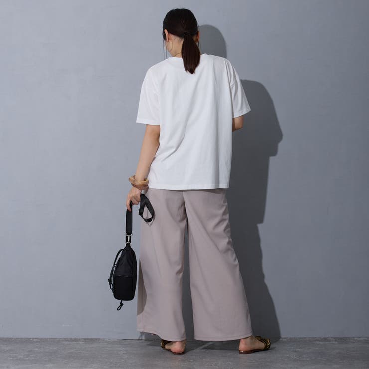 アシンメトリープリーツパンツ | NICOLE | 詳細画像14 