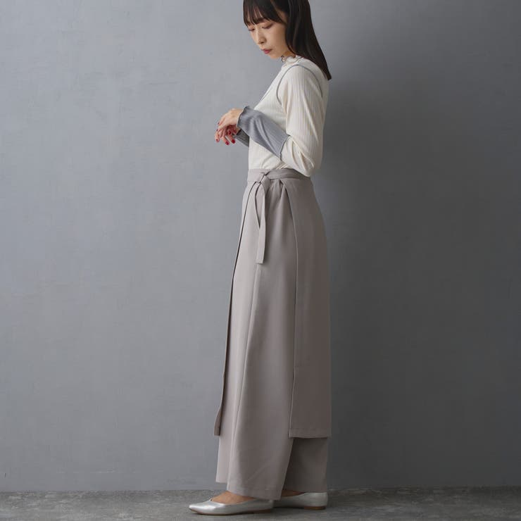 袖配色ランダムリブプルオーバー | NICOLE | 詳細画像17 