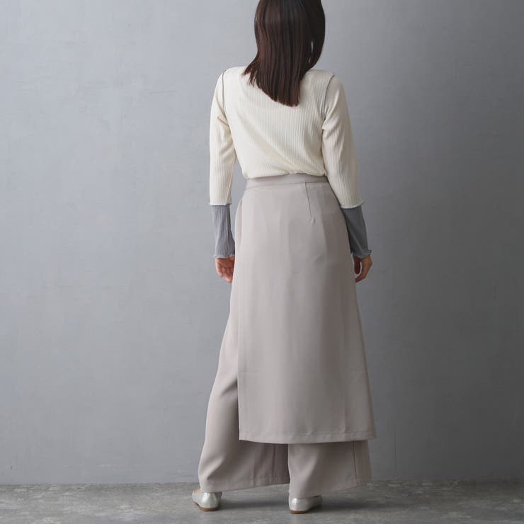 袖配色ランダムリブプルオーバー | NICOLE | 詳細画像18 