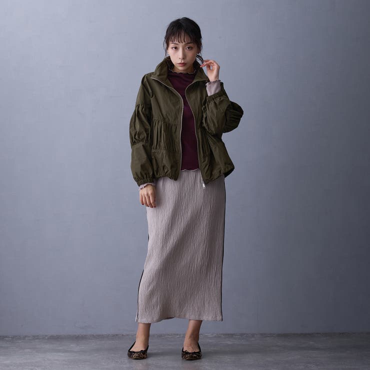 袖配色ランダムリブプルオーバー | NICOLE | 詳細画像26 