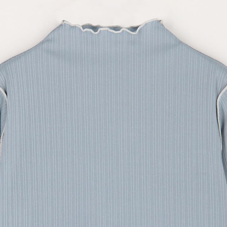 袖配色ランダムリブプルオーバー | NICOLE | 詳細画像8 