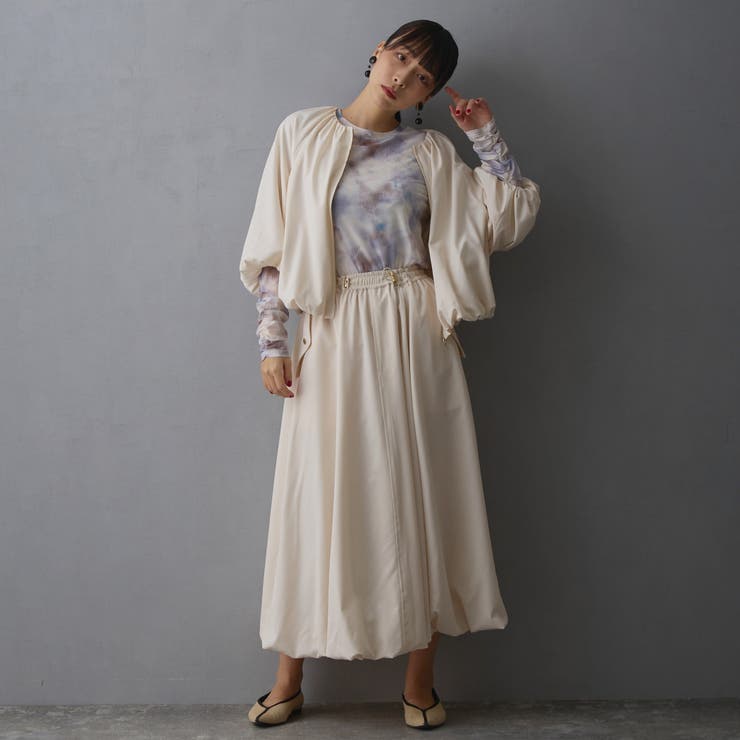 ぼかし柄シアーTEE | NICOLE | 詳細画像15 