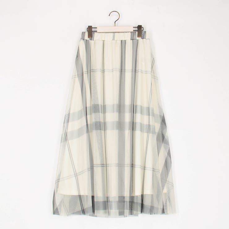 チュールチェックスカート | NICOLE | 詳細画像20 