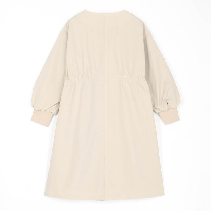 ウエスト絞り ノーカラーコート | NICOLE | 詳細画像21 