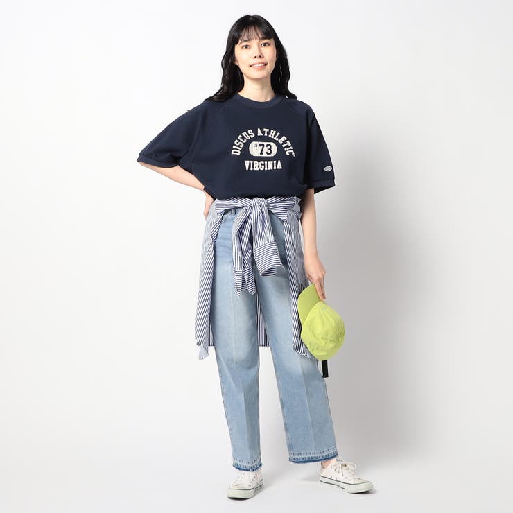 センターライン入りデニムパンツ[品番：NICW0006394]｜NICOLE