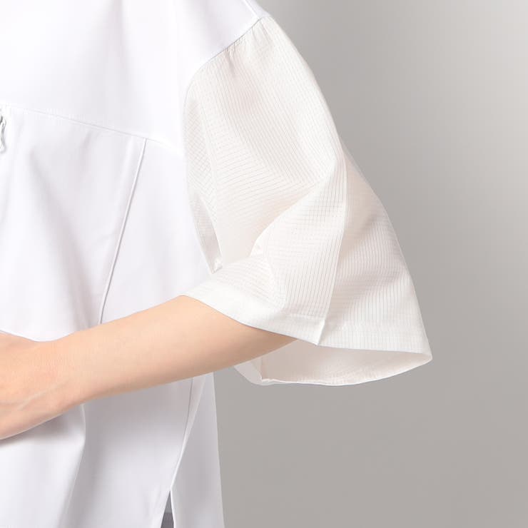 圧縮カノコ ショートワイドパーカー | NICOLE | 詳細画像10 