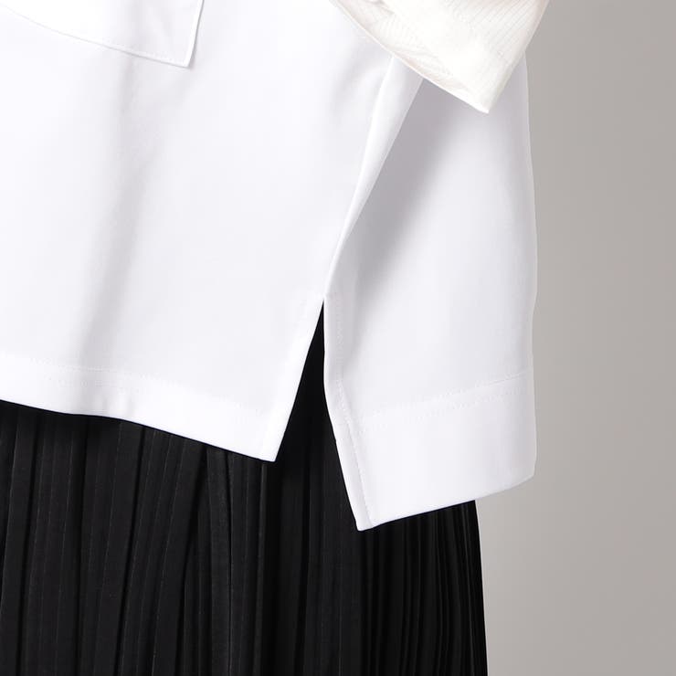 圧縮カノコ ショートワイドパーカー | NICOLE | 詳細画像12 