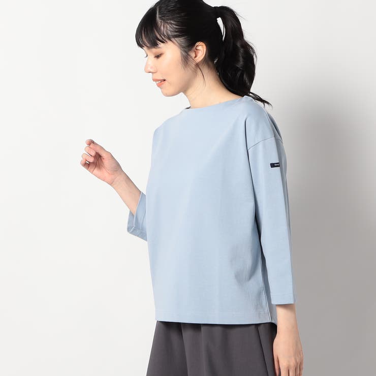 64サックス | 【日本製】 デラヴェ天竺 カットソー | NICOLE