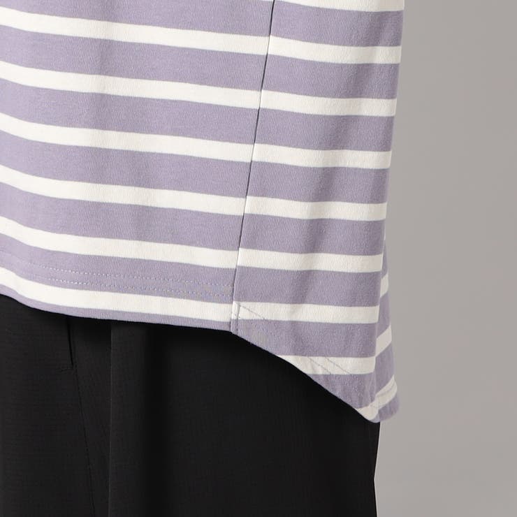 【日本製】 デラヴェ天竺 ボーダーカットソー | NICOLE | 詳細画像11 
