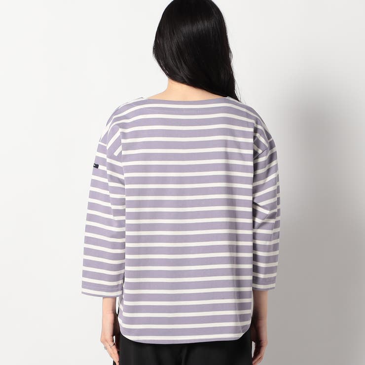 【日本製】 デラヴェ天竺 ボーダーカットソー | NICOLE | 詳細画像7 
