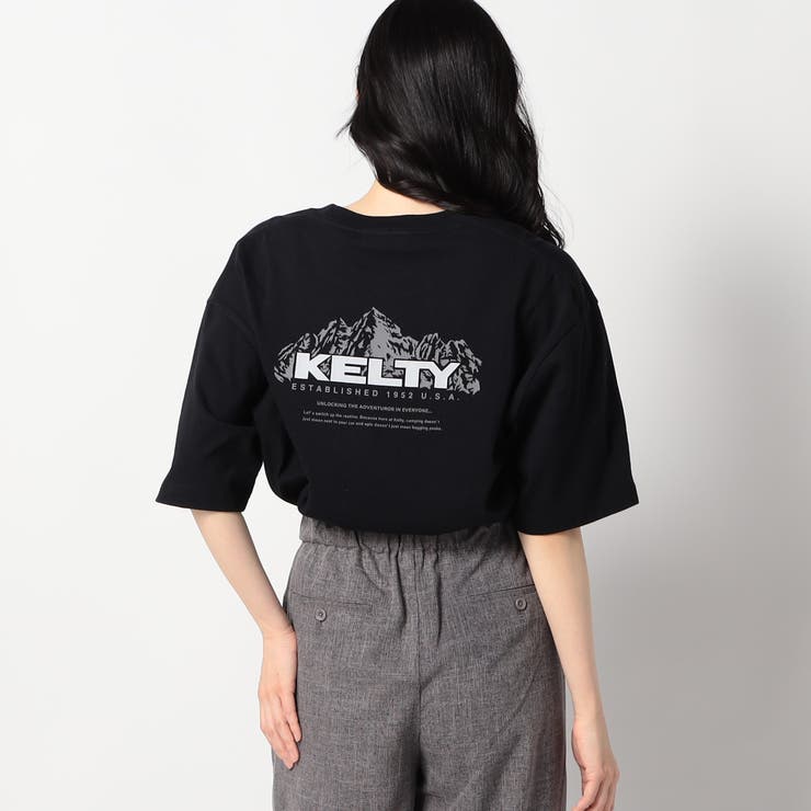 49ブラック | 【KELTY別注】バックプリントTシャツ | NICOLE